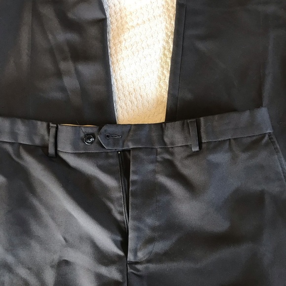 Croft & Borrow grey Dress pants 36 x 34 - Picture 2 of 5